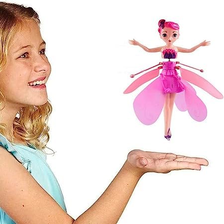 Magic Flying Fairy Princess Doll For Kids Usb Rechargeable Gesture Sensing Flying Doll