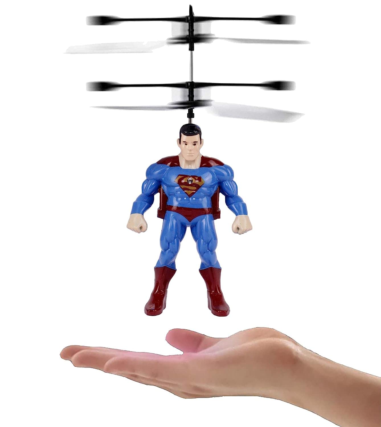 Drop-proof intelligent hovering heroes body light-up flying toy