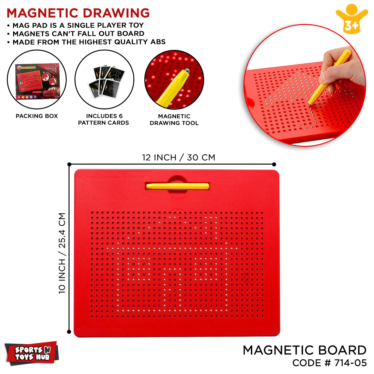 Kids Learning & Practiing Magnetic Board